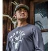 Vortex Men’s Antler Envy Long Sleeve T-Shirts(Charcoal)