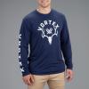 Vortex Men’s Antler Envy Long Sleeve T-Shirts(Navy Heather)
