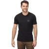 Vortex Men’s Cartridge Contrast Short Sleeve T-Shirts(Black)