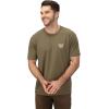Vortex Men’s Cartridge Contrast Short Sleeve T-Shirts(Military Heather)