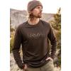Vortex Men’s Full-Tine Performance Grid Long Sleeve Shirts(Morel)