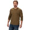 Vortex Men’s Outland Heavyweight Long Sleeve Pocket T-Shirts(Dark Olive)