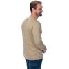 Vortex Men’s Outland Heavyweight Long Sleeve Pocket T-Shirts(Tan)
