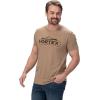 Vortex Men’s Peakline Short Sleeve T-Shirts(Coyote Heather)