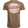Vortex Men’s Alpine Continental Short Sleeve T-Shirts(Coyote Heather)