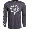 Vortex Men’s Antler Envy Long Sleeve T-Shirts(Charcoal)