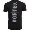 Vortex Men’s Cartridge Contrast Short Sleeve T-Shirts(Black)