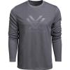 Vortex Men’s Core Logo Performance Grid Long Sleeve Shirts(Turbulence)