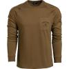 Vortex Men’s Outland Heavyweight Long Sleeve Pocket T-Shirts(Dark Olive)