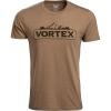 Vortex Men’s Peakline Short Sleeve T-Shirts(Coyote Heather)