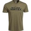 Vortex Men’s Peakline Short Sleeve T-Shirts(Military Heather)