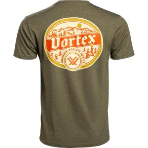 Vortex Men’s Alpine Continental Short Sleeve T-Shirts(Military Heather)