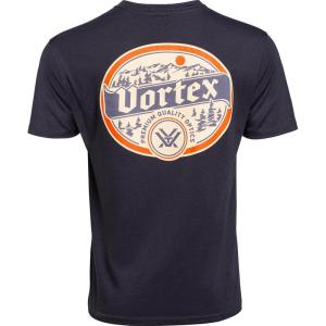Vortex Men’s Alpine Continental Short Sleeve T-Shirts(Polar Night)