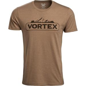 Vortex Men’s Peakline Short Sleeve T-Shirts(Coyote Heather)