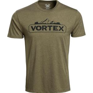 Vortex Men’s Peakline Short Sleeve T-Shirts(Military Heather)