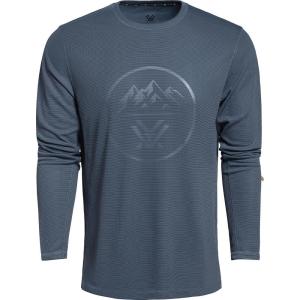 Vortex Men’s Three Peaks Performance Grid Long Sleeve Shirts(Bering Sea)