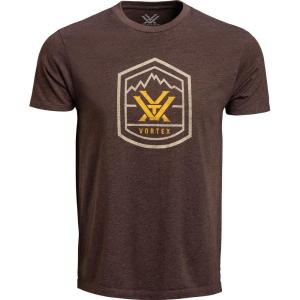 Vortex Men’s Total Ascent Short Sleeve T-Shirts(Brown Heather)