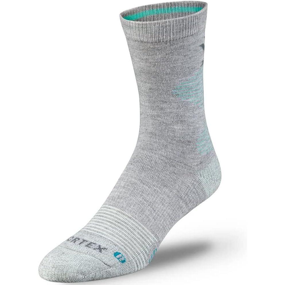 image:imageVortex womens Outdoor Hunting Quick Dry Pursuit Trail Stay Active SocksGray Heather Aqua