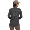 Vortex Women’s Meridian Mountain Long Sleeve T-Shirts(Charcoal Heather)