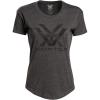 Vortex Women’s Camo Logo Short Sleeve Shirts(Charcoal Heather)