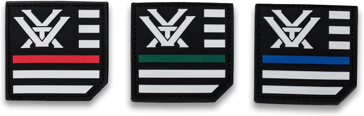 image:imageVortex Salute Patch Snap Back Cap Includes Thin Red Line Thin Blue Line amp Thin Green Line PatchesBlack