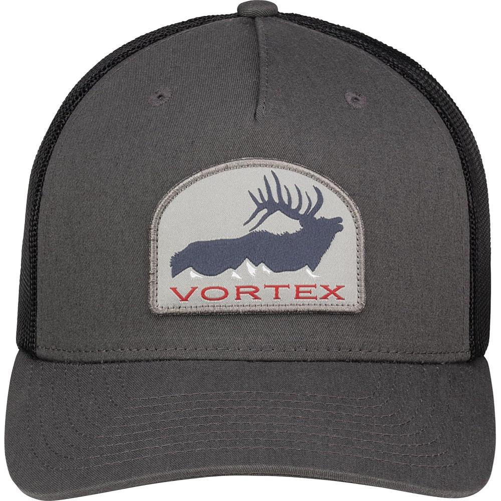 image:imageVortex Mens Elk Patch Snap Back CapGray