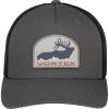 Vortex Men’s Elk Patch Snap Back Cap(Gray)