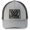 Vortex x Mossy Oak Camo Patch Mesh Snapback Caps(Grey Heather)