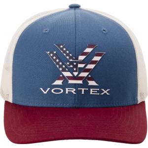 Vortex Stars Over Stripes Snap Back Cap(Red/White/Blue)