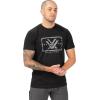 Vortex Men’s Trigger Press Short Sleeve T-Shirts(Black)