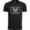 Vortex Men’s Trigger Press Short Sleeve T-Shirts(Black)