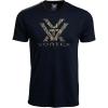 Vortex x Mossy Oak Men’s Core Logo Short Sleeve T-Shirts(Black)