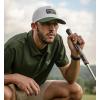 Vortex Axis Ridge Men’s Golf Polos | Moisture Wicking, Stretch Fabric(Duffle Bag)