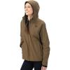 Vortex Women’s Cloud Shaker Waterproof Seam-Sealed Breathable Packable Rain Jacket with Adjustable Hood and Hem(Military Olive)