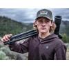 Frontier Limits 1/4 Zip Hoodie – Black by Vortex Optics(Rich Mahogany)