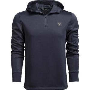 Frontier Limits 1/4 Zip Hoodie – Black by Vortex Optics(Dark Blue)