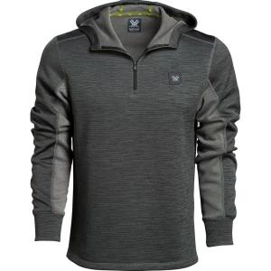 Frontier Limits 1/4 Zip Hoodie – Black by Vortex Optics(Grey Heather)