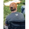 Vortex Peakline Silicone Logo Mesh Snapback Cap