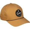 Vortex Script Patch Snapback Caps(Dull Gold)