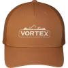 Vortex Peakline Silicone Logo Mesh Snapback Cap