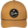 Vortex Script Patch Snapback Caps(Dull Gold)