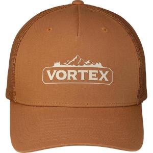 Vortex Peakline Silicone Logo Mesh Snapback Cap