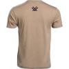 Vortex Golf Men’s Short Sleeve T-Shirts(Khaki Heather)