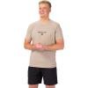Vortex Golf Men’s Short Sleeve T-Shirts(Khaki Heather)