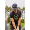 Vortex Links Logo Men’s Short Sleeve T-Shirts(Polar Night)
