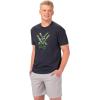 Vortex Links Logo Men’s Short Sleeve T-Shirts(Polar Night)