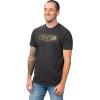 Vortex Men’s Shield Short Sleeve T-Shirts(Mossy Oak Bottomland Camo Charcoal Heather)