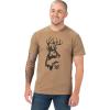 Vortex Men’s Wild Reveal Short Sleeve T-Shirts(Coyote Heather)