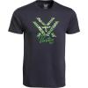 Vortex Links Logo Men’s Short Sleeve T-Shirts(Polar Night)