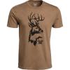 Vortex Men’s Wild Reveal Short Sleeve T-Shirts(Coyote Heather)